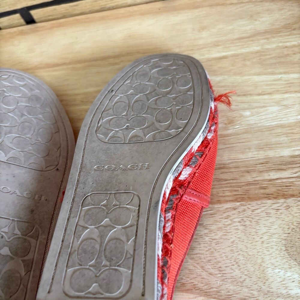 Coach Coral Espadrille‎ Size 7.5 - Picture 9 of 10
